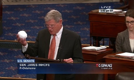 Inhofe on senate floor