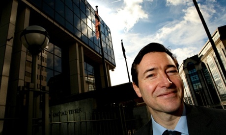 Charging changes … John Ridding, chief executive of the Financial Times.