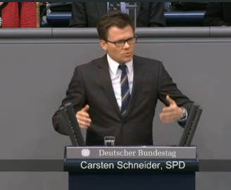 Carsten Schneider of the SPD
