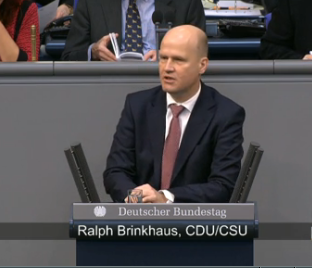 Ralph Brinkhaus of the CDU/CSU party