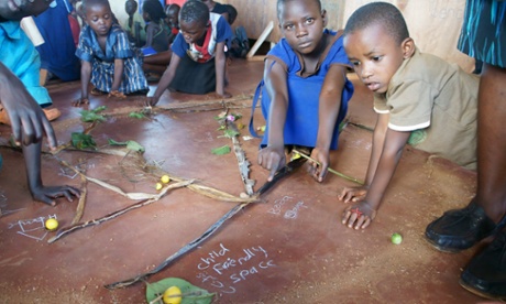 children Uganda social mapping