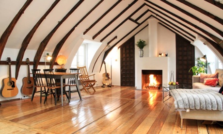 Loft apartment in central Paris