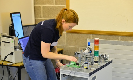 maintenance and engineering apprentice Robyn Clarke 