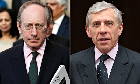 Malcolm Rifkind (left) and Jack Straw