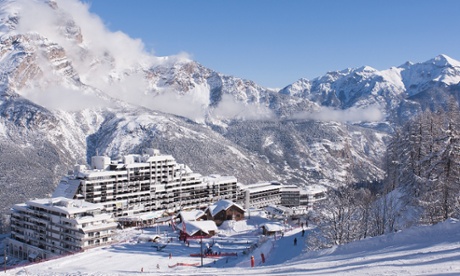 Puy Saint Vincent has three skiing levels up to 2,750 metres.