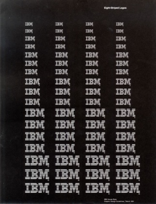 Paul Rand's IBM logo