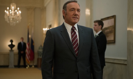 House of Cards: Kevin Spacey as Frank Underwood.