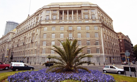 The London HQ of MI5, the UK’s counter-terrorism organisation.