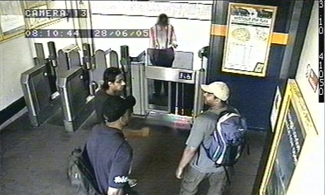Mohammad Sidique Khan and 7/7 bombers on CCTV