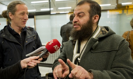 Sheikh Haitham al-Haddad (right).