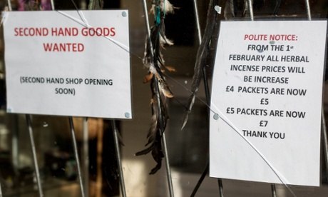 A shop in Lincoln selling herbal incense.