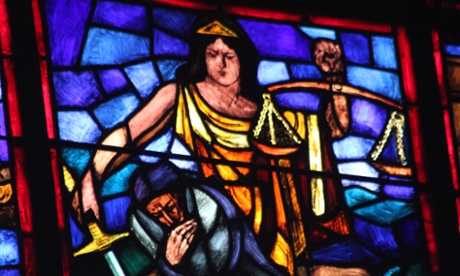 Lady Justice isn't messing around