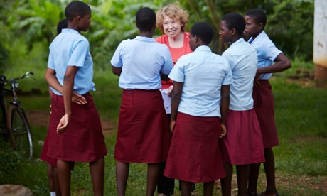 Ann Cotton insists Camfed supports without imposing. ‘You can’t just go in and throw up a school and expect it all to work,’ she says.