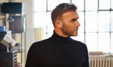 Gary Barlow in a polo neck
