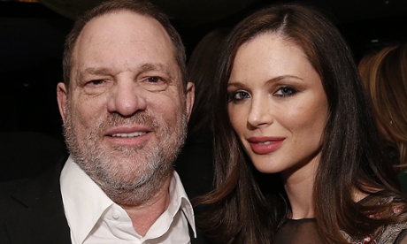 Harvey Weinstein and his wife at the Presbyterian Komansky Center for Children's Health's Plates for Pediatrics dinner in New York, 29 January.