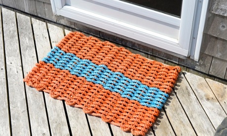 Lobster rope doormat