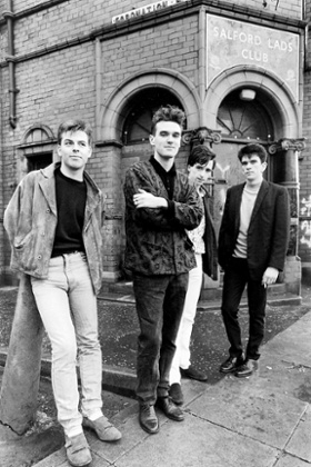 The Smiths at Salford Lads Club.