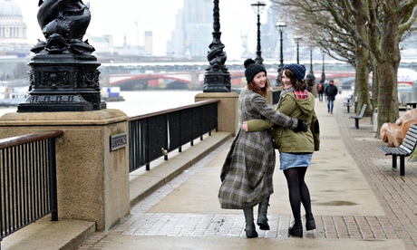 Katharine Norbury and her daughter Evie