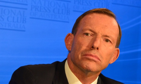 Not happy, Tony Abbott.