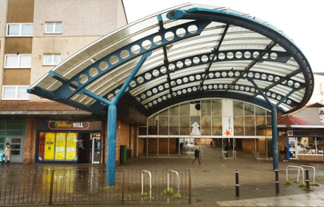 Muirhouse shopping centre, location of the ‘Worst Toilet in the World’ in Trainspotting.