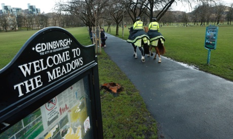 The Meadows in Edinburgh.
