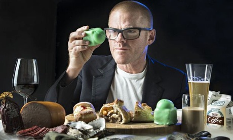 Heston Blumenthal tries local food in Australia.