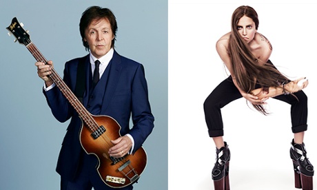 Paul McCartney Lady Gaga