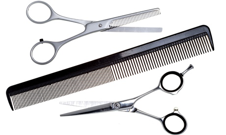 Special scissors for hairdressers