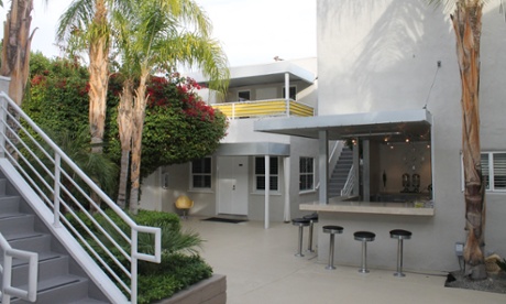 Palm Springs modernism, Movie Colony Hotel interior