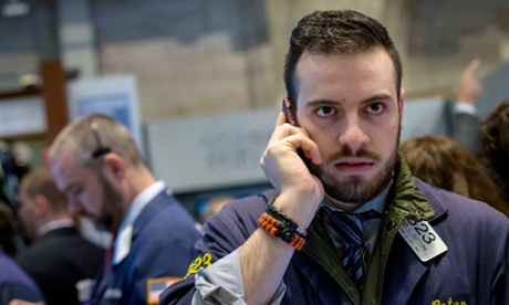 Traders on the New York Stock Exchange.