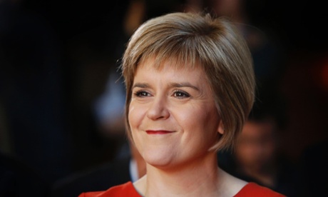 First Minister of Scotland Nicola Sturgeon.