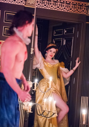 Samuel Boden (Ormindo) and Rachel Kelly (Mirinda).