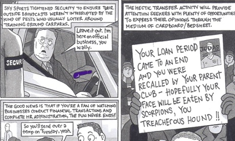 David Squires on transfer deadline day