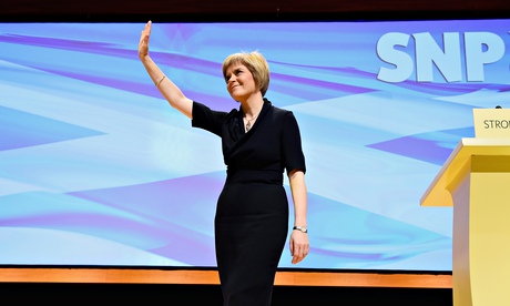 Nicola Sturgeon Formally Takes Over The Leadership Of The SNP From Alex Salmond