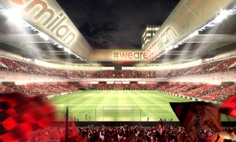 AC Milan proposed new stadium
