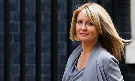 Esther McVey arrives at 10 Downing Street