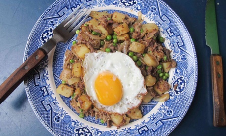 Perfect corned beef hash.