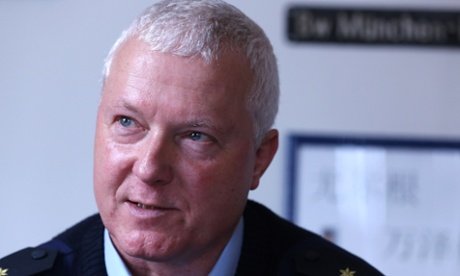 Jürgen Vanselow, federal police officer in charge of security at Munich's main rail station.