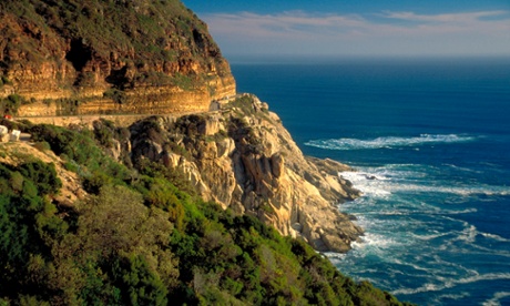 Chapmans Peak Drive makes for a spectacular trip just outside Cape Town. The road was built nearly 100 years ago by prisoners of war.