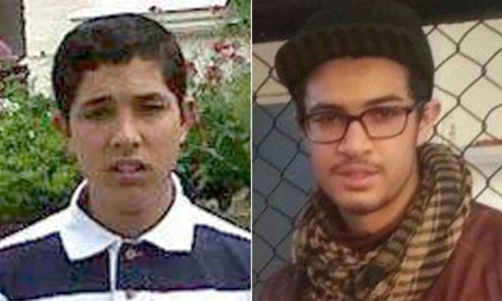 Abdullah Deghayes, 18 and his brother Jaffar Deghayes, 16