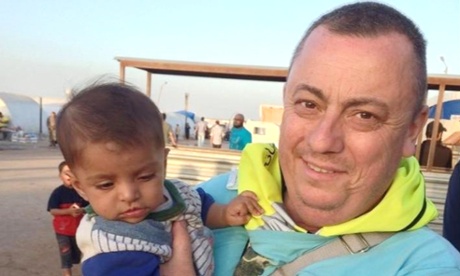 Alan Henning, captured and killed while working with refugees in Syria, in an image released by his family.