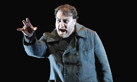 Bryn Terfel  as the Dutchman in Der Fliegende Hollander, Royal Opera House.