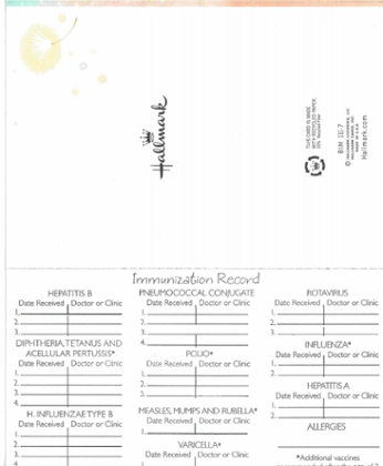 Louisiana pro-vaccine card