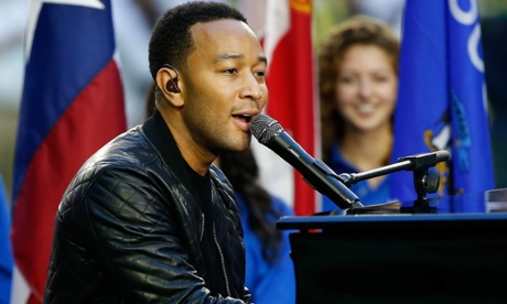 John Legend performing in February 2015