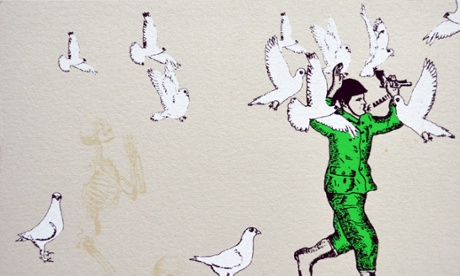 Mexican artists are showcasing their political street art at an exhibition in London