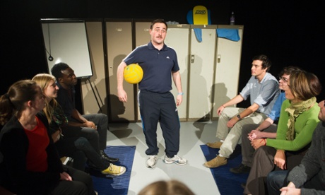 Iván Gonzalez in Non Zero One's The Time Out at the Barbican, London, in 2012.