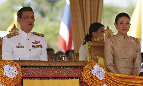 Thailand's Crown Prince Maha Vajiralongkorn and Royal Consort Princess Srirasmi.