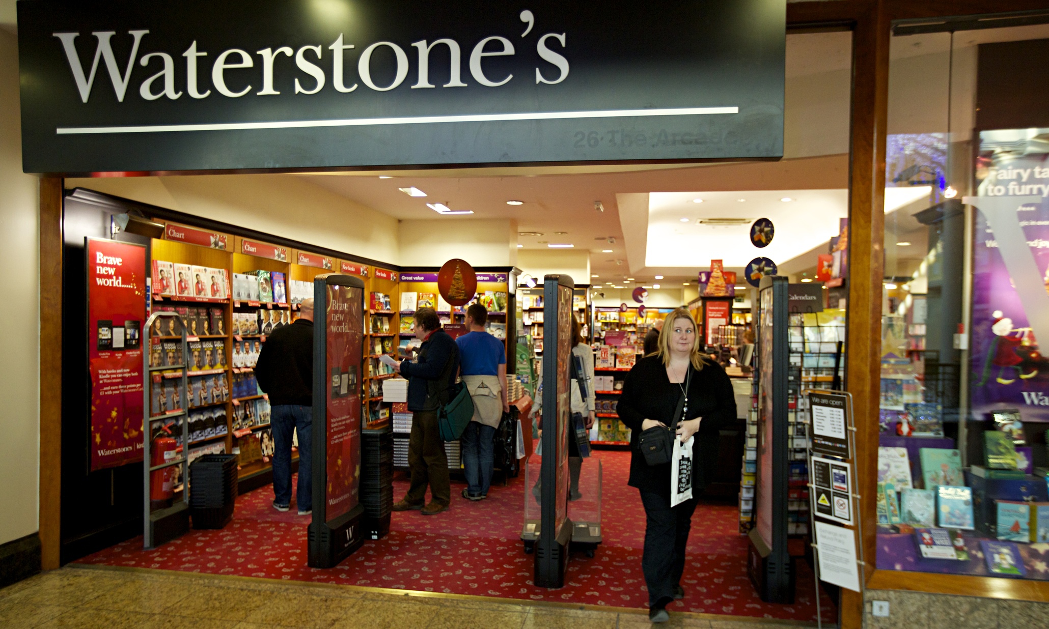 Waterstones Reduces Losses Despite Dip In Sales Books The Guardian