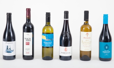 Suertes del Marques Fuentes Listan Negro, Macia Batle Tinto Añada, Marks & Spencer Vermentino di Sardegna,Domaine de Torraccia Porto Vecchio Rouge Vin de Corse, Hatzidakis Assyrtiko Santorini Greece, Caruso & Minini Perricone 2012.