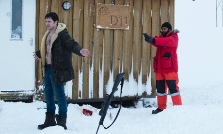 Stop, freeze! Aaron McCusker and Nicholas Pinnock in Fortitude.